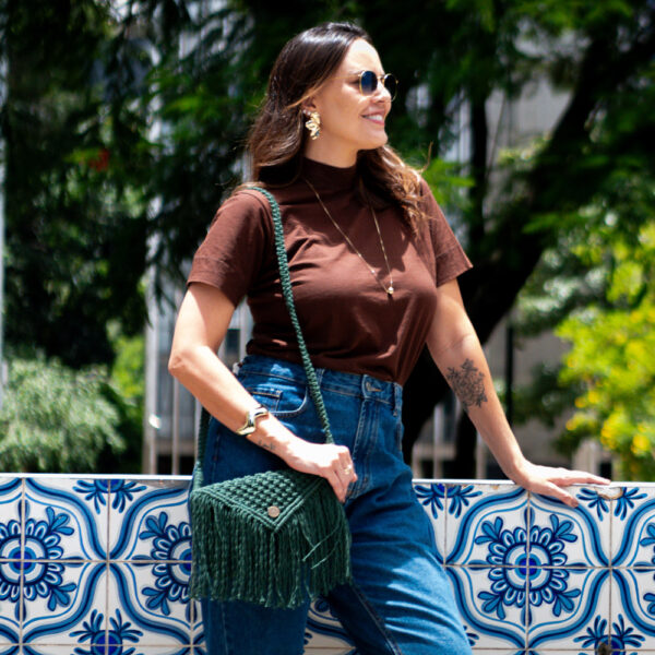 Bolsa Boho – Bolsa de Macramê Artesanal